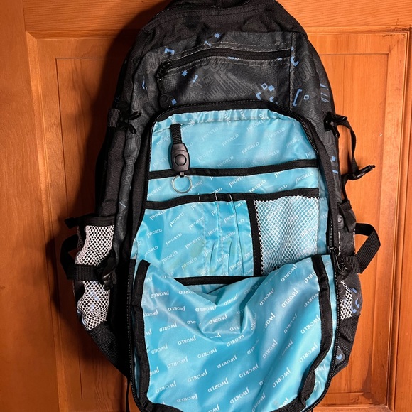 J World Astro Blinker Black-Laptop Compartment Laptop Backpack - Picture 4 of 8